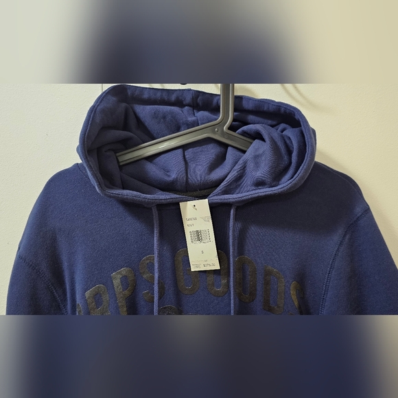 Prps Goods Japan Men's Hoodie Navy Blue Size Small Rare - Picture 2 of 10